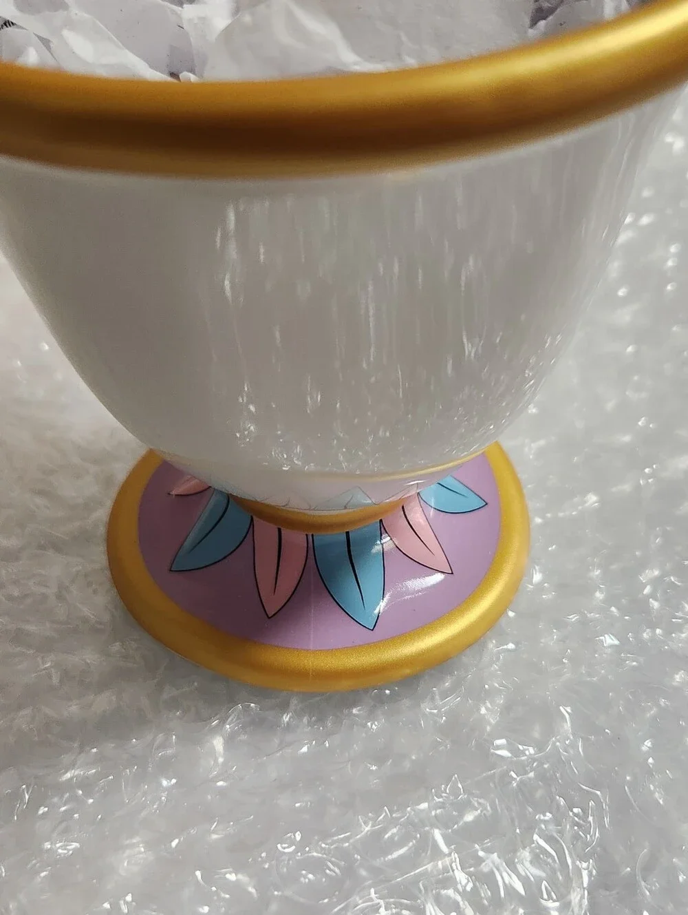Disney Store Chip Tea Cup Beauty And The Beast Coffee Mug Tea Cup